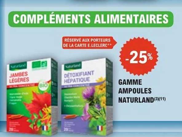 COMPLÉMENTS ALIMENTAIRES
