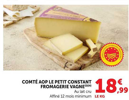 COMTÉ AOP LE PETIT CONSTANT FROMAGERIE VAGNE 5(H)
