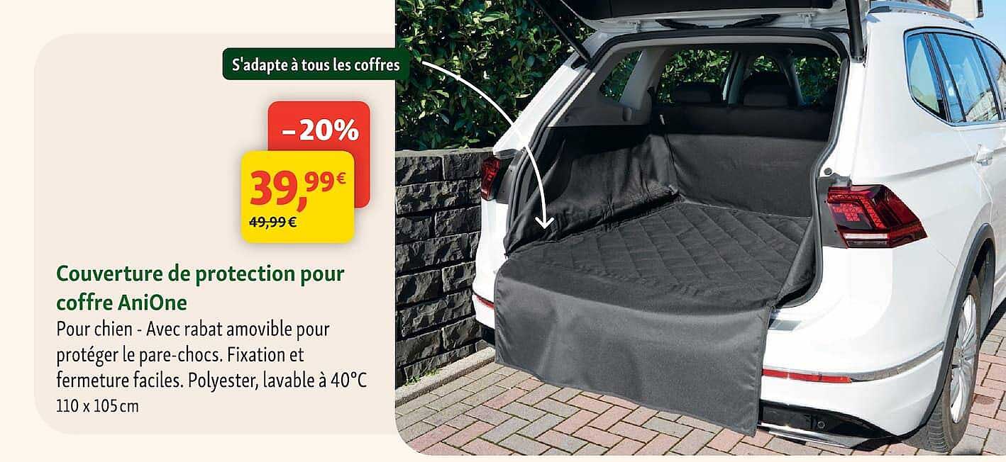 Couverture de protection pour coffre AniOne