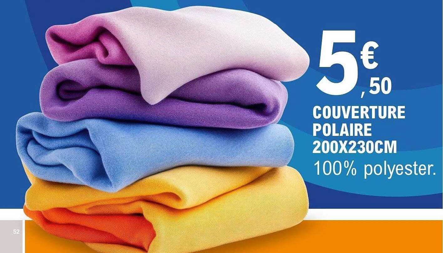 COUVERTURE POLAIRE 200X230CM