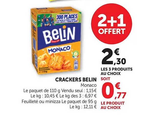 CRACKERS BELIN Monaco
