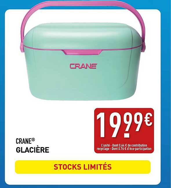 CRANE® GLACIÈRE