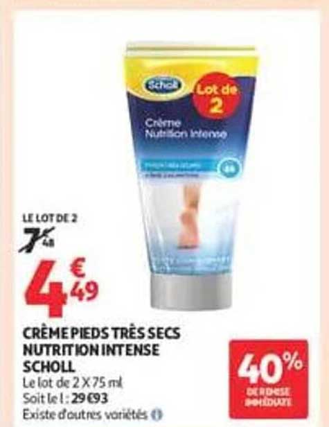 CRÈME PIEDS TRÈS SECS NUTRITION INTENSE SCHOLL