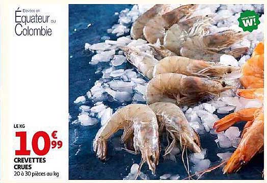 CREVETTES CRUES