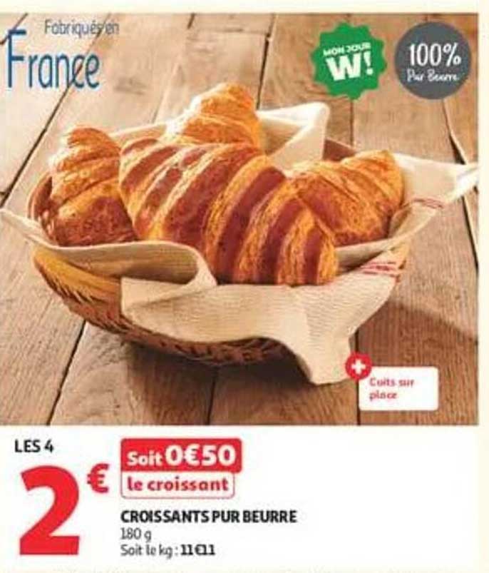 CROISSANTS PUR BEURRE
