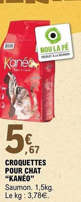 CROQUETTES POUR CHAT "KANÉO"