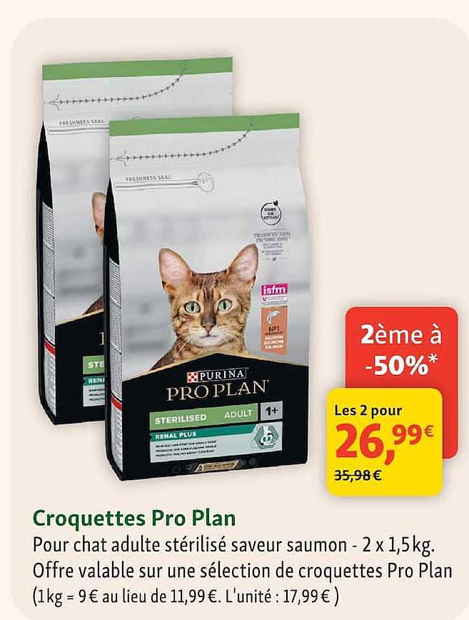 Croquettes Pro Plan