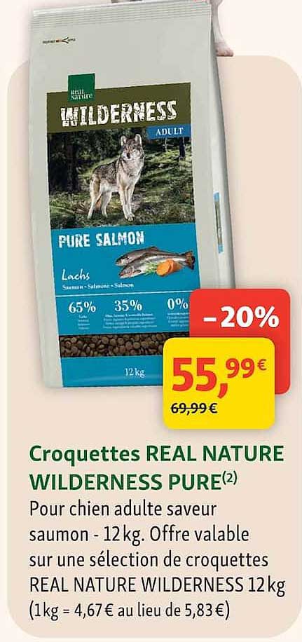 Croquettes REAL NATURE WILDERNESS PURE