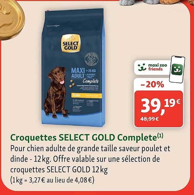 Croquettes SELECT GOLD Complete(1)