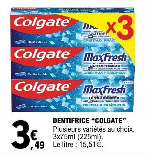 DENTIFRICE “COLGATE”