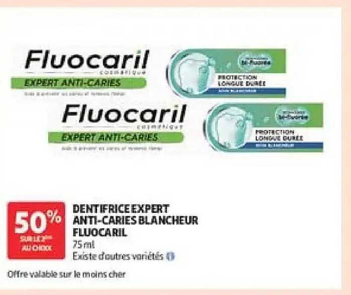 DENTIFRICE EXPERT ANTI-CARIES BLANCHEUR FLUOCARIL 75 ml