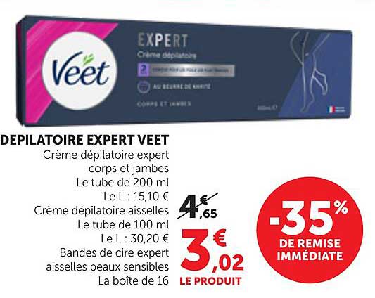 DEPILATOIRE EXPERT VEET