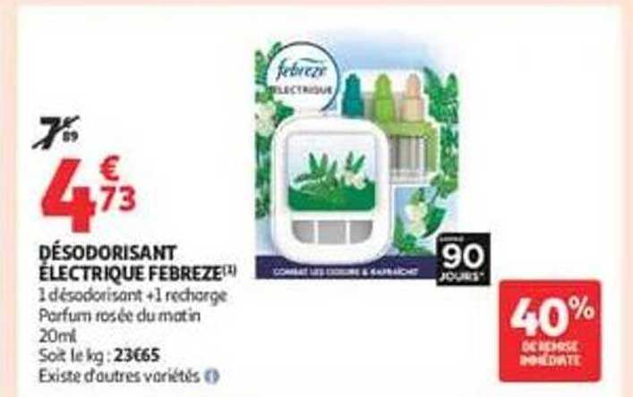 DÉSODORISANT ÉLECTRIQUE FEBREZE(1)