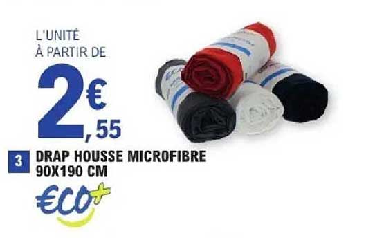 DRAP HOUSSE MICROFIBRE 90X190 CM
