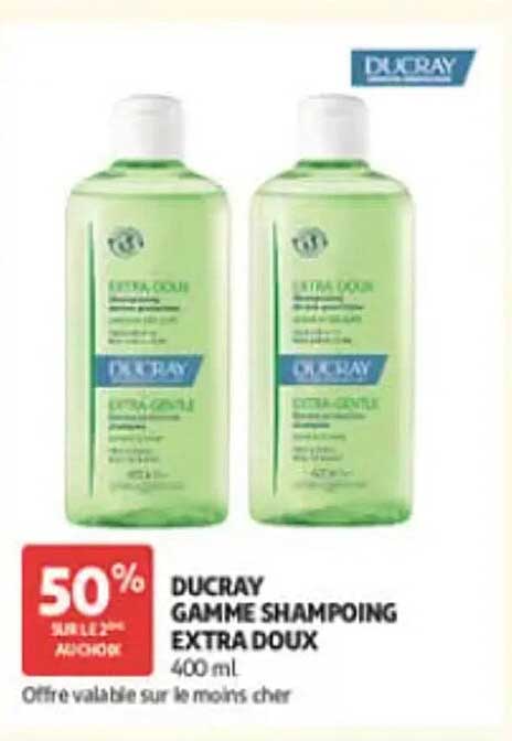 DUCRAY GAMME SHAMPOING EXTRA DOUX 400 ml