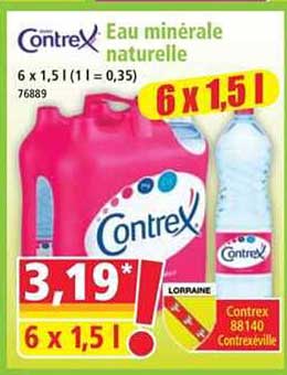 Eau minérale naturelle