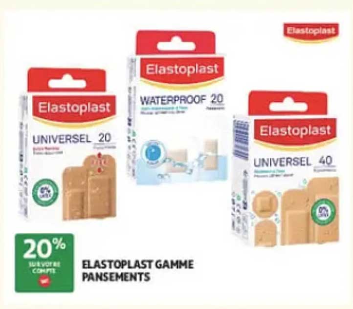 ELASTOPLAST GAMME PANSEMENTS