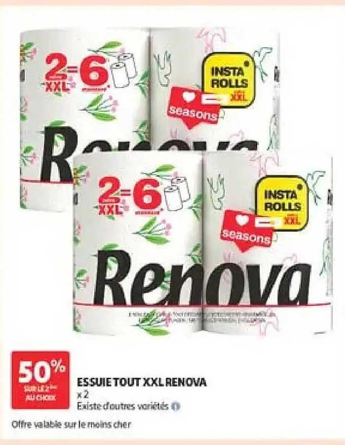 ESSUIETOUT XXL RENOVA x 2