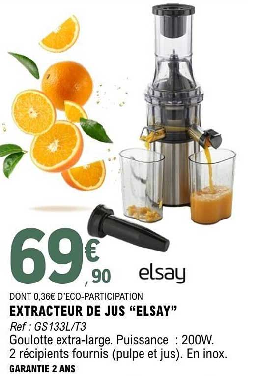 EXTRACTEUR DE JUS “ELSAY”