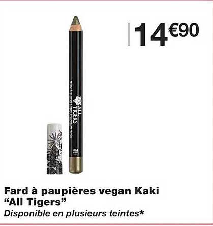 Fard à paupières vegan Kaki “All Tigers”