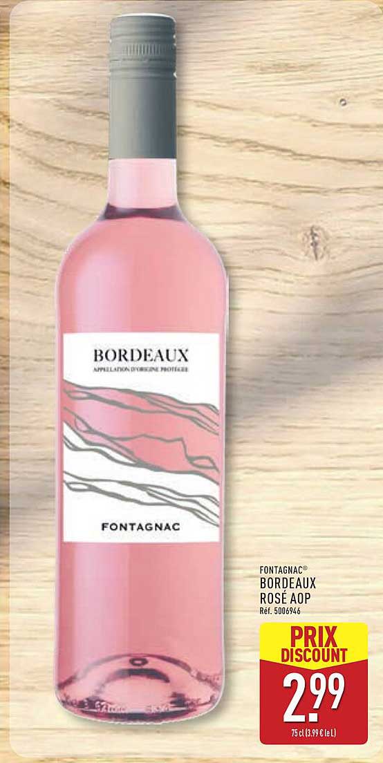 FONTAGNAC BORDEAUX ROSÉ AOP