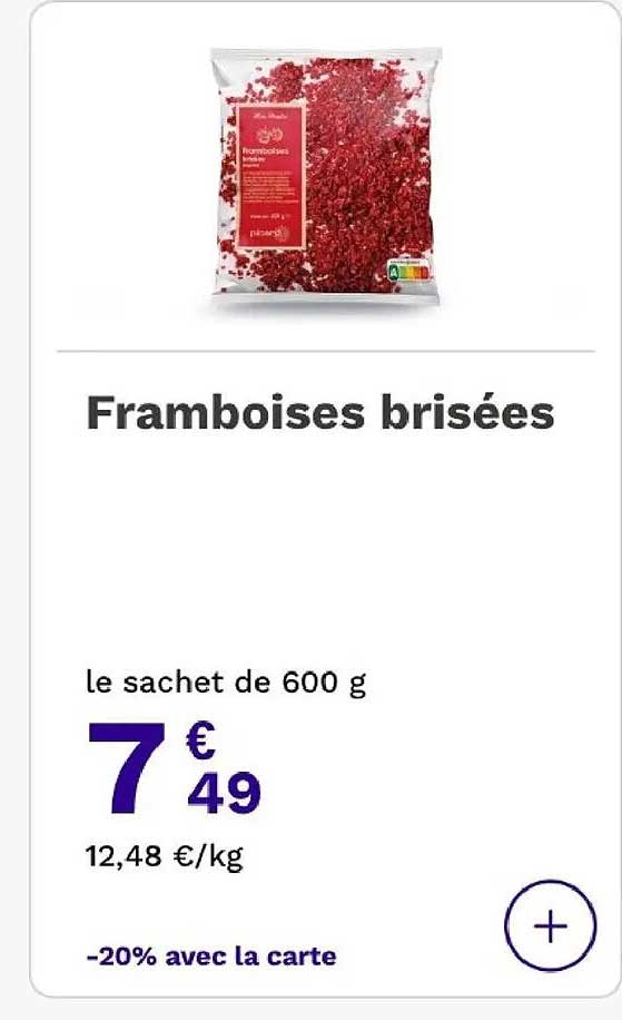 Framboises brisées