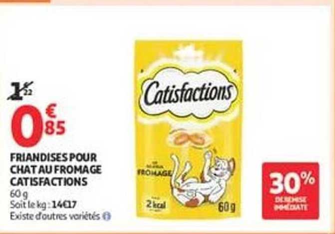 Friandises pour chat au fromage Catisfactions
