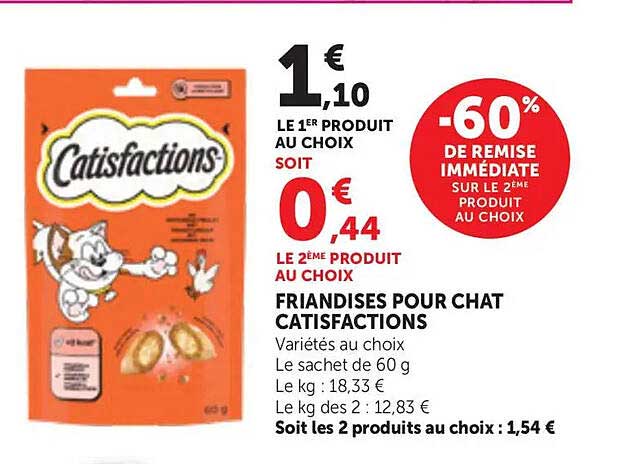 FRIANDISES POUR CHAT CATISSFACTIONS
