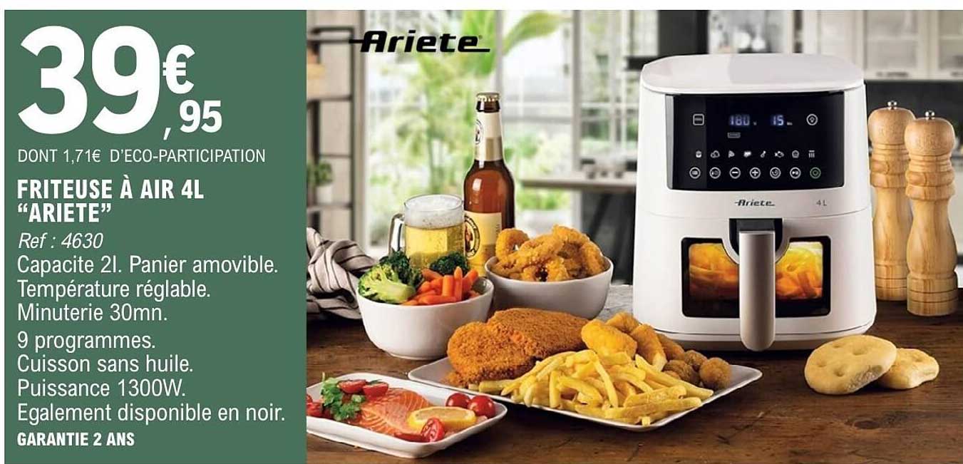 FRITEUSE À AIR 4L “ARIETE”