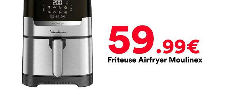 Friteuse Airfryer Moulinex