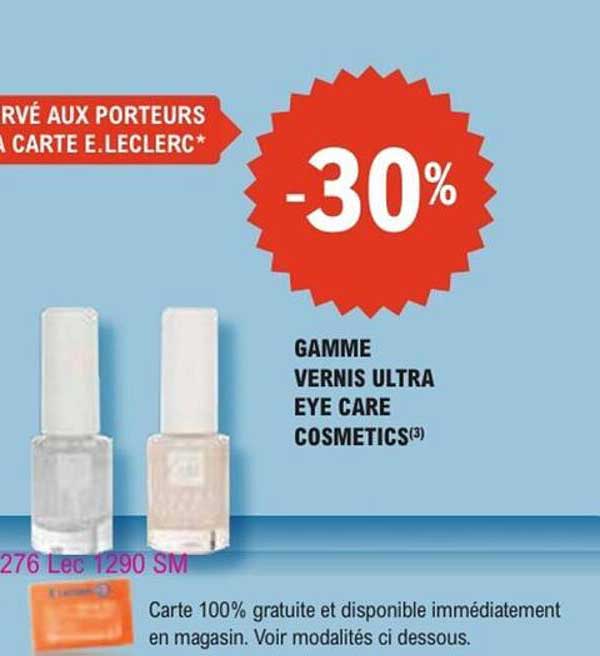 GAMME VERNIS ULTRA EYE CARE COSMETICS