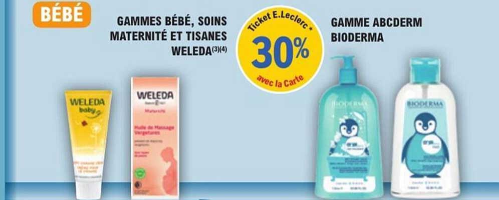 GAMMES BÉBÉ, SOINS MATERNITÉ ET TISANES WELEDA(3)(4)