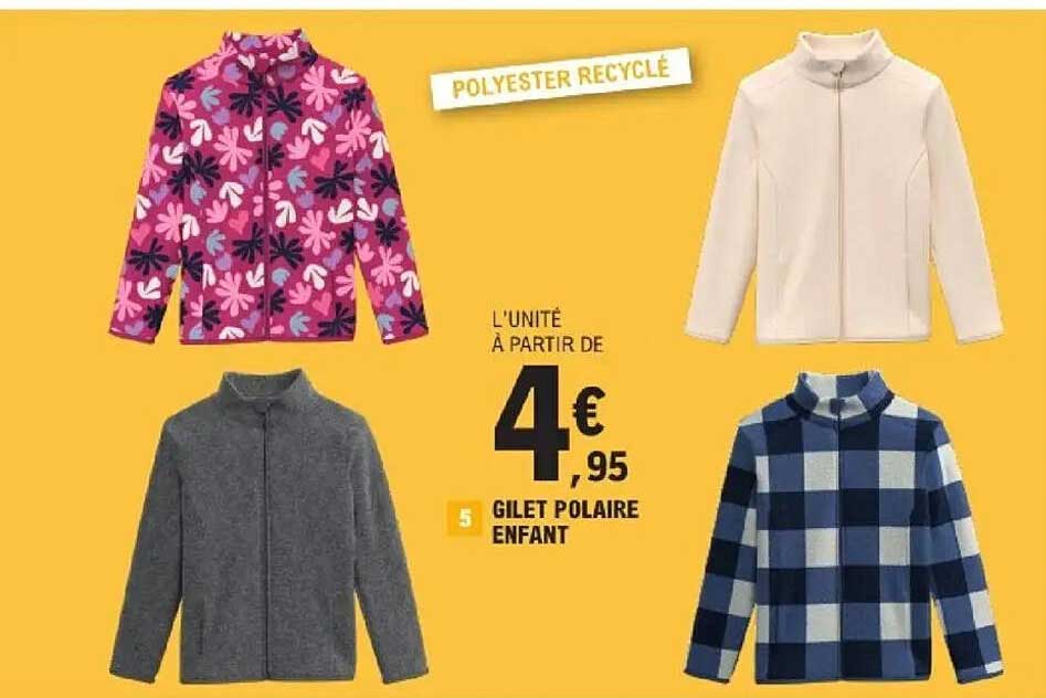 GILET POLAIRE ENFANT
