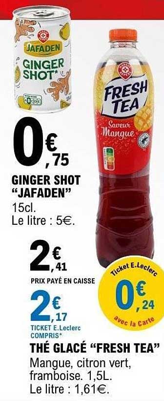 GINGER SHOT “JAFADEN”