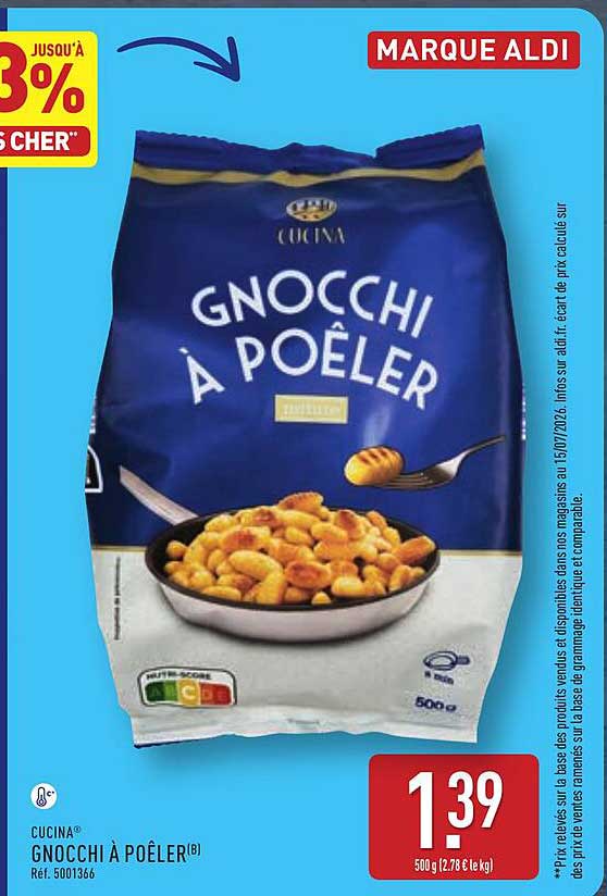 Gnocchi à poêler