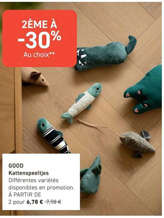GOOD Kattenspeeltjes Différentes variétés disponibles en promotion. À PARTIR DE 2 pour 6,78 €
