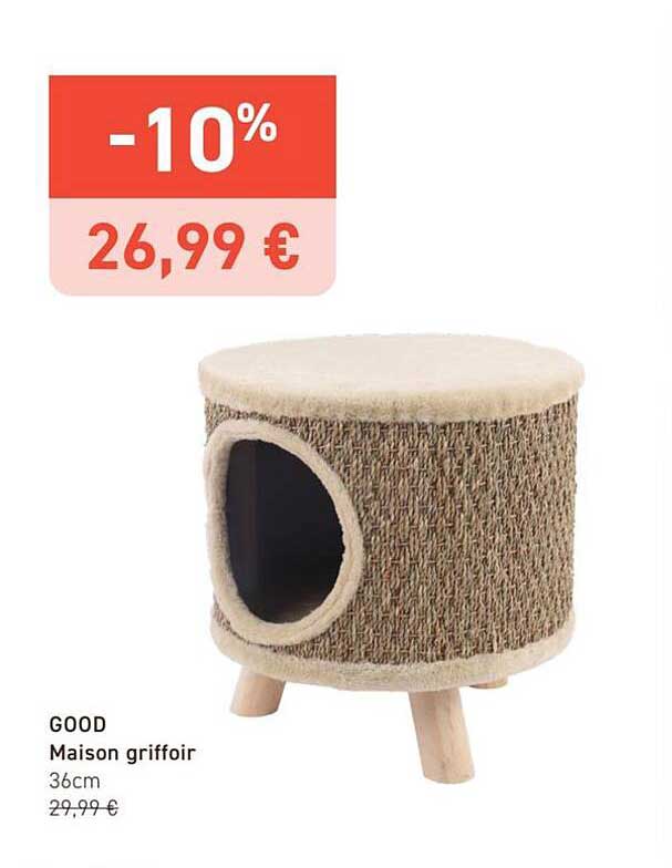 GOOD Maison griffoir 36cm