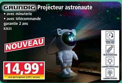 GRUNDIG Projecteur astronaute