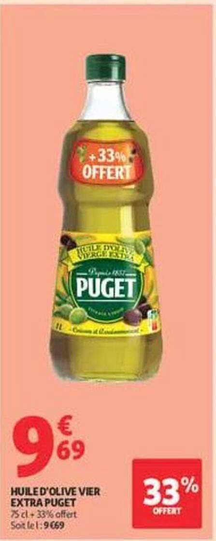 HUILE D'OLIVE VIER EXTRA PUGET