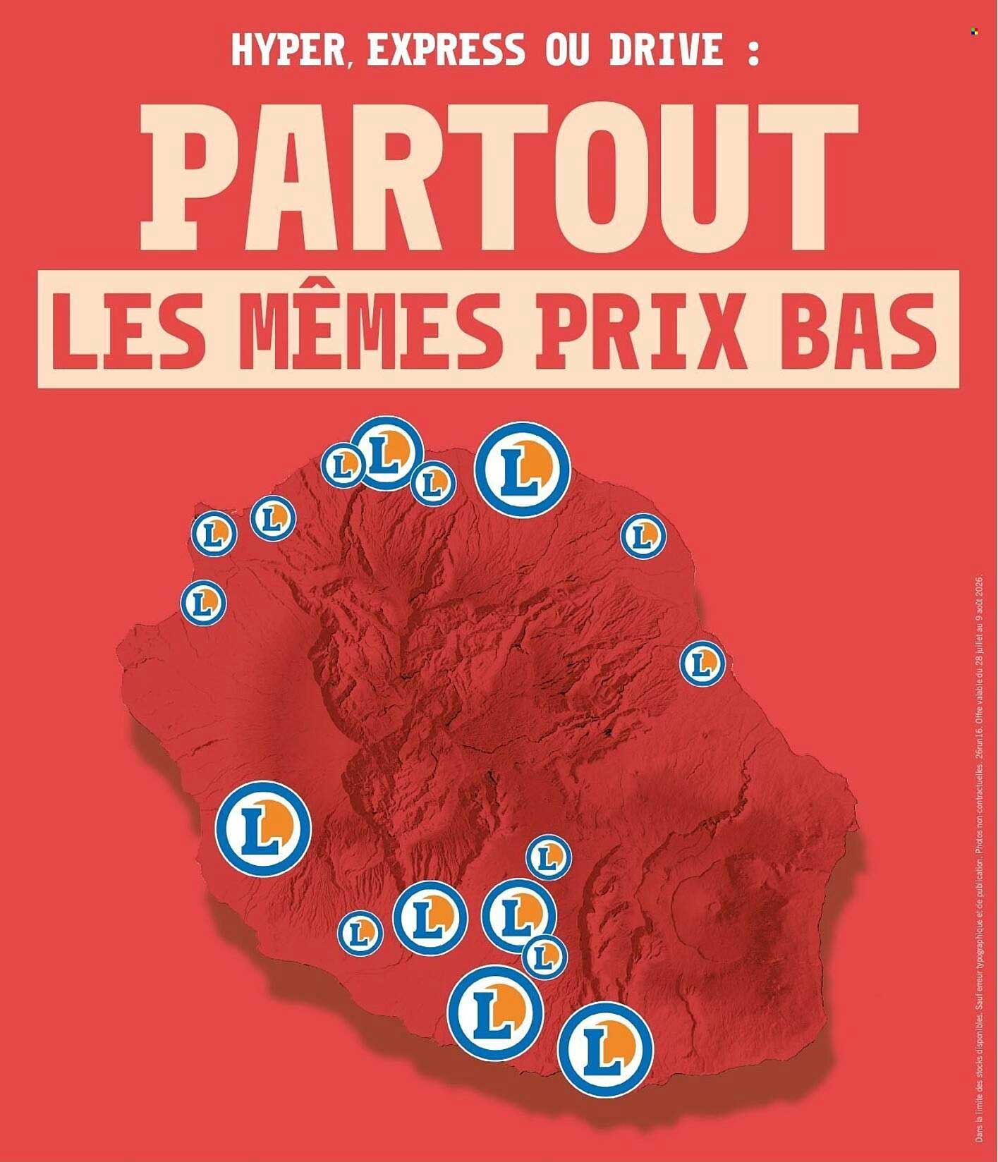 HYPER, EXPRESS OU DRIVE : PARTOUT LES MÊMES PRIX BAS
