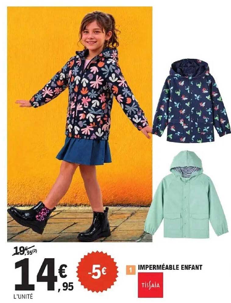 IMPERMÉABLE ENFANT