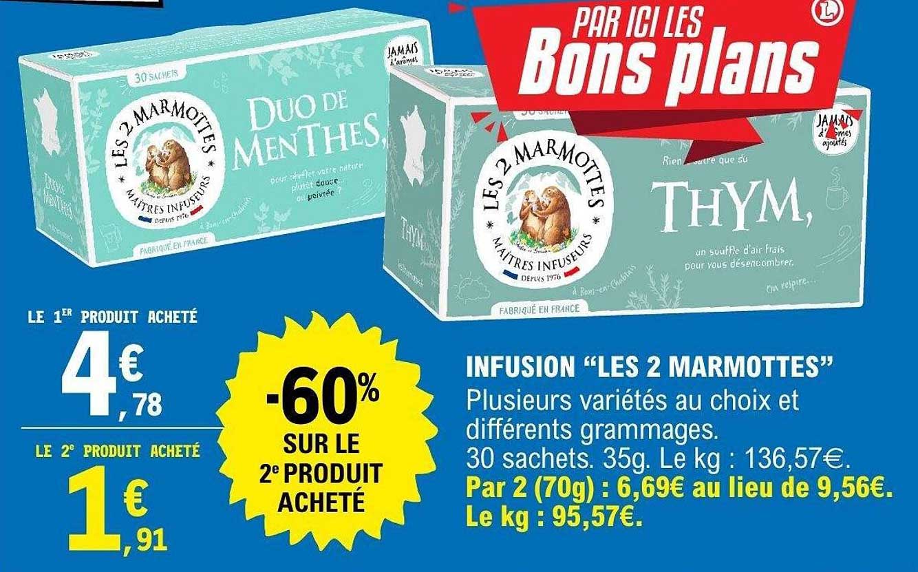 INFUSION “LES 2 MARMOTTES”