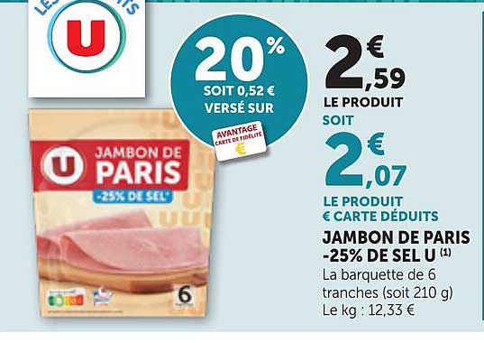 JAMBON DE PARIS -25% DE SEL U (1)