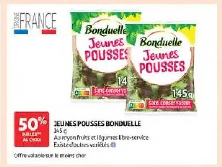 JEUNES POUSSES BONDUELLE