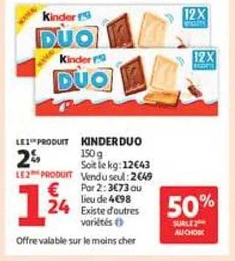 KINDER DUO 150 g