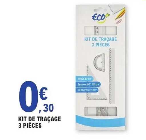 KIT DE TRAÇAGE 3 PIÈCES