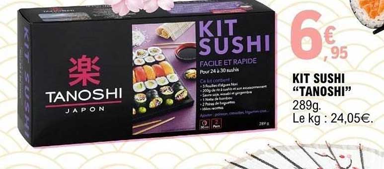 KIT SUSHI "TANOSHI"