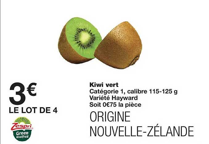 Kiwi vert