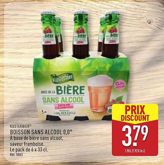 KUSTERBIER® BOISSON SANS ALCOOL 0,0°
