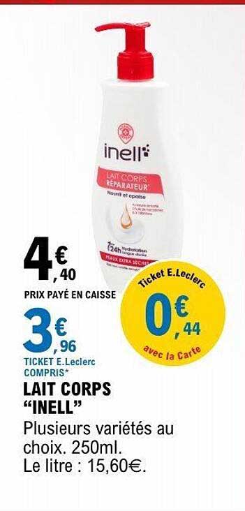 LAIT CORPS “INELL”